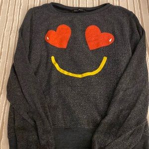 Wildfox brand size medium great scoop neck sweatshirt